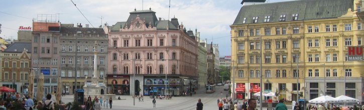 Place centrale de Brno